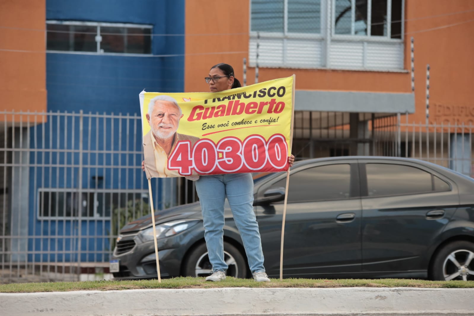 Francisco Gualberto em atividade de campanha em Sergipe — foto 3